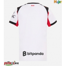 Camiseta AC Milan Visitante Equipación para mujer 2025-26 manga corta